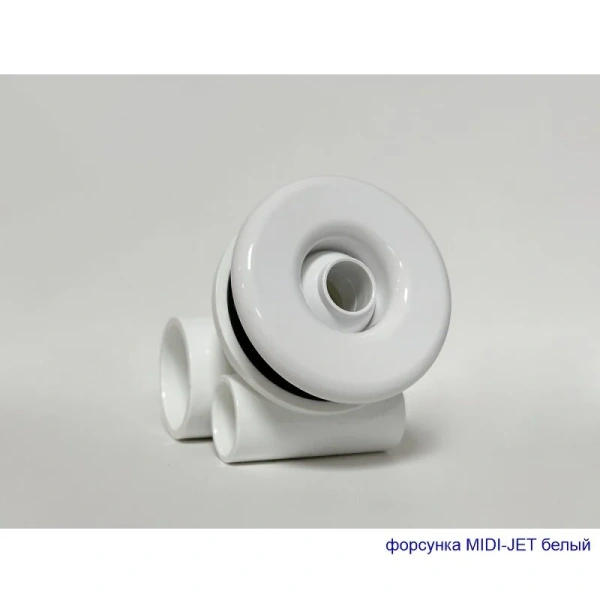 Ванна гидромассажная Whitecross Palace 0104.170075.100.RELAX.WH, 170 x 75 см, форсунки белые (детальная фотография), прямоугольные