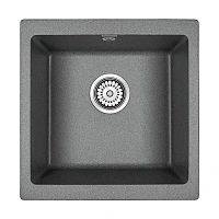 Мойка для кухни Paulmark Brilon 45 см графит