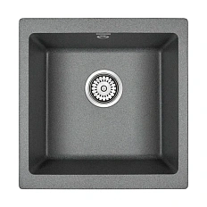 Мойка для кухни Paulmark Brilon 45 см графит