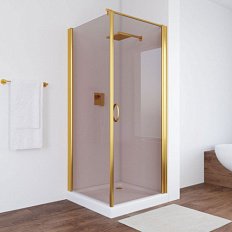Душевой уголок стекло бронза Vegas-glass EP-Fis 80х120 05 R