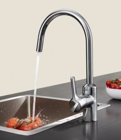 Смеситель для кухни Kludi Bingo Star хром 428570578 (детальная фотография), хром