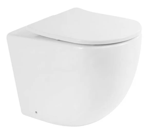 Унитаз напольный BelBagno Sfera-R безободковый BB2141CBR (детальная фотография)