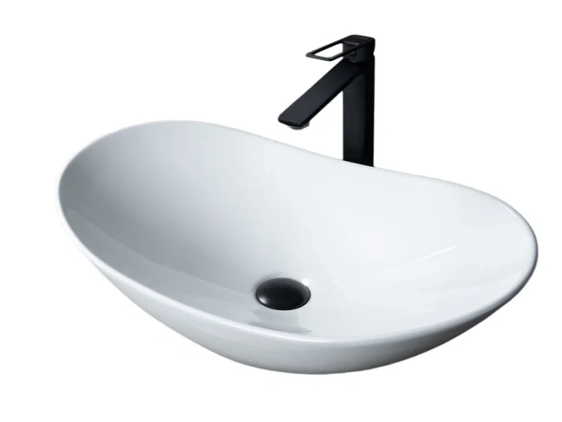 Раковина GID Lago N9811 61 см белая 51175 (детальная фотография)