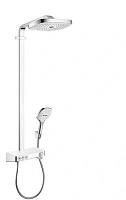 Душевая стойка Hansgrohe Raindance Select белый/хром