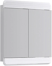 Зеркальный шкаф Aqwella Corsica 75 см белый