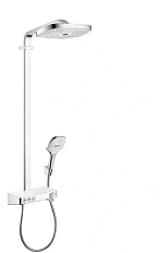 Душевая стойка Hansgrohe Raindance Select белый/хром