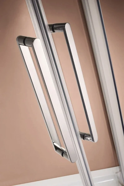 Душевой уголок Cezares Stylus M 90х90 см квадратный STYLUS-O-M-A-2-90-C-Cr (детальная фотография), недорогие, стеклянные, угловые, без поддона