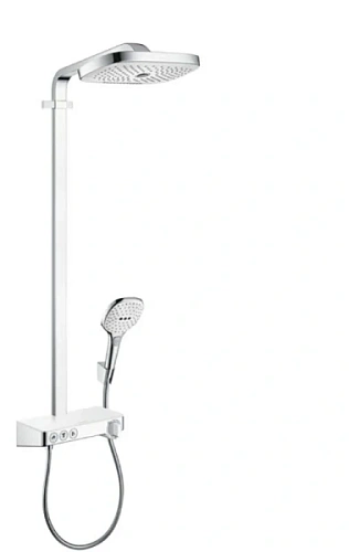 Душевая стойка Hansgrohe Raindance Select белый/хром - фото 2