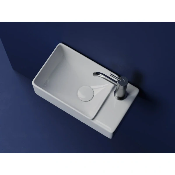 Раковина Ceramica Nova Element CN504 40 см подвесная (детальная фотография), 40 см