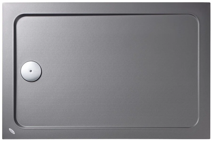 Душевой поддон Jacob Delafon Flight 170х90 см с антискользящим покрытием антрацит E62483-F-M53 (детальная фотография), низкие до 15 см