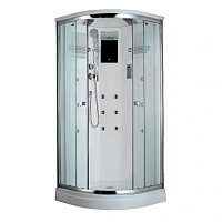 Душевая кабина Timo Lux 90x90 см профиль хром