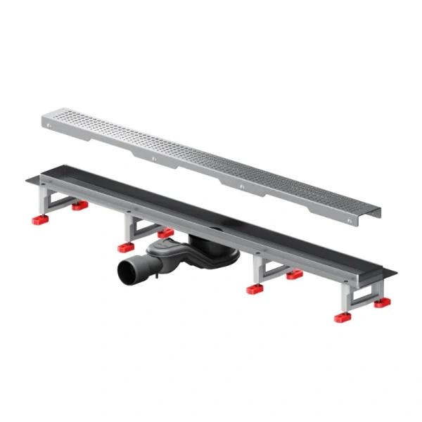 Душевой лоток Am.Pm MasterFlow 80 см хром матовый W01SC-P11-080-01SB (детальная фотография), матовый хром