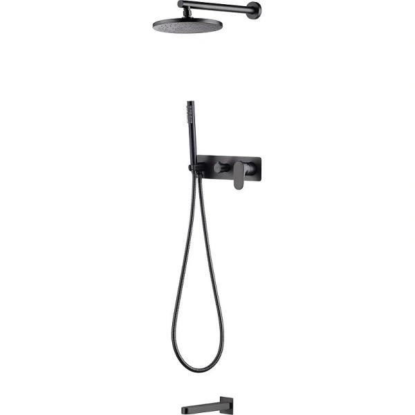 Душевой комплект Boheme Spectre графит матовый 454-2-GM (детальная фотография)