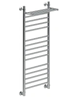 Полотенцесушитель водяной Ника Classic 120x40 см хром