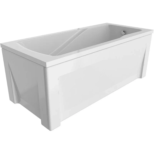 Ванна акриловая Timo Ritta 120x70 см белая RITTA1270 (детальная фотография), 120x70 см