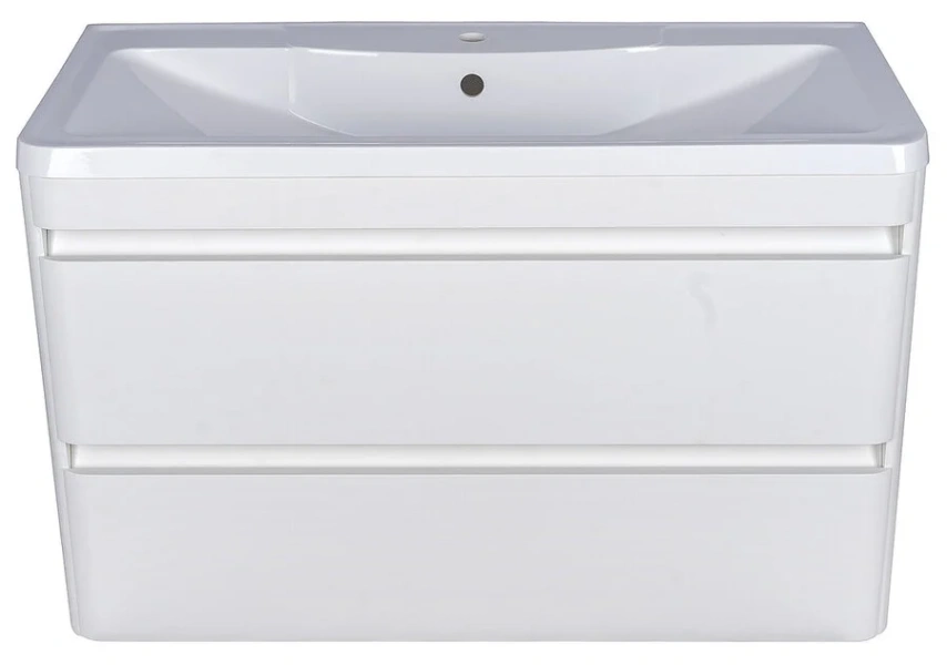 Тумба под раковину подвесная Style Line Атлантика 100 см белая СС-00000693 (детальная фотография)