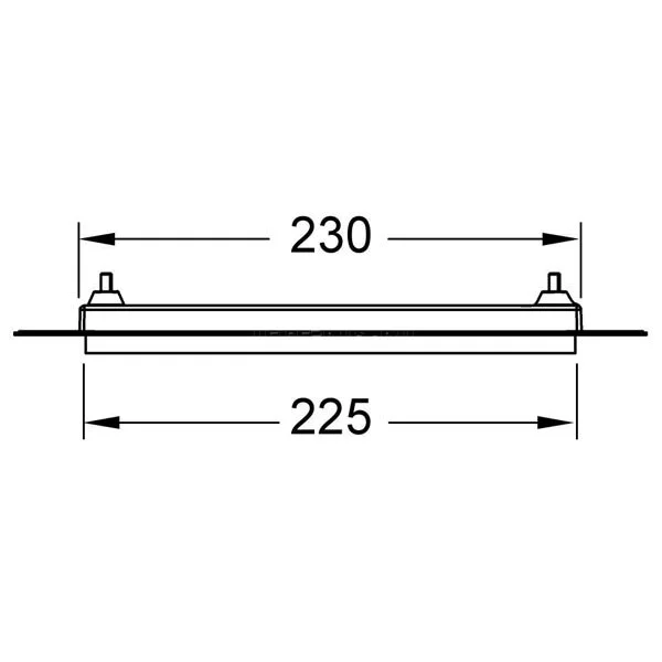 Монтажная рамка Tece TECEloop белая 9240646 (детальная фотография) index_1