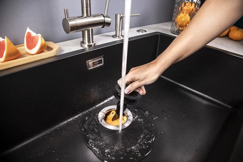 Мойка для кухни Omoikiri Yamakawa 45-U/I-GR 45 см leningrad grey 4993778 (детальная фотография), 45x45 см