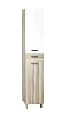 Шкаф-пенал напольный Style Line Ориноко 36 см белый/ориноко