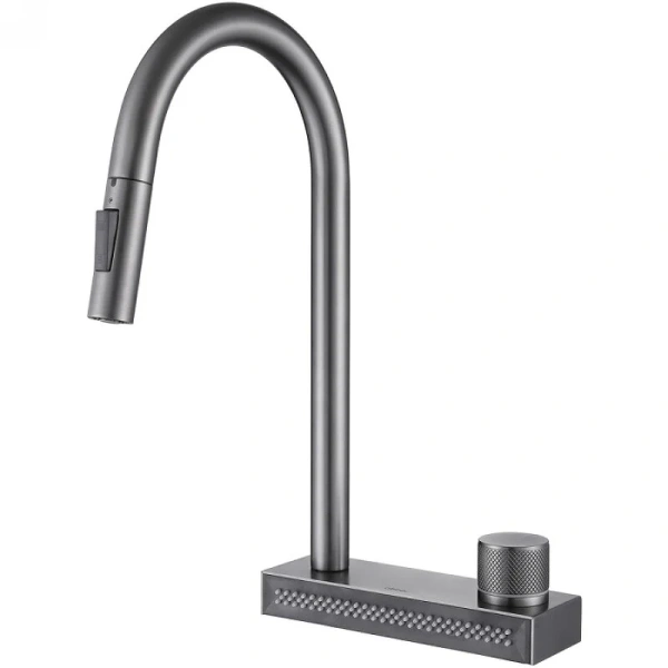 Смеситель для кухни Abber Wasser Kreis никель AF8114NG (детальная фотография), другие