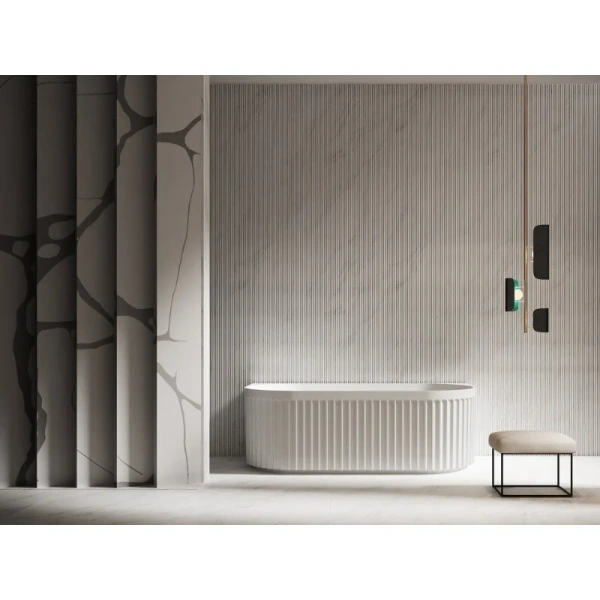 Ванна акриловая Abber 170x80 см белая AB9416-1.7 (детальная фотография), современныe, hi-tech