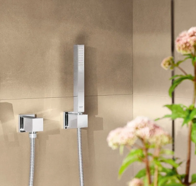 Душевой комплект Grohe Euphoria Cube 27889000 (детальная фотография), хром