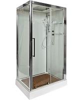 Душевая кабина Deto Z 120х90 см с тропическим душем