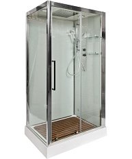 Душевая кабина Deto Z 120х90 см с тропическим душем