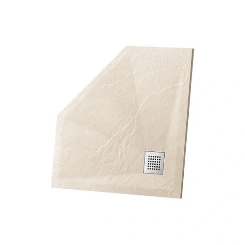 Душевой поддон Vincea 90x90 см бежевый - фото 5