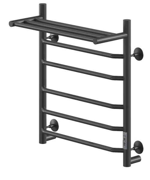 Полотенцесушитель электрический Ника WAY 60х50 см черный матовый WAY-3 60/50 с/п черн U (детальная фотография)