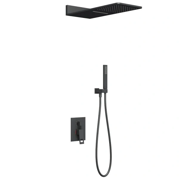 Душевой комплект черный Timo Briana SX-7139 03SM  SX-7139/03SM (детальная фотография)
