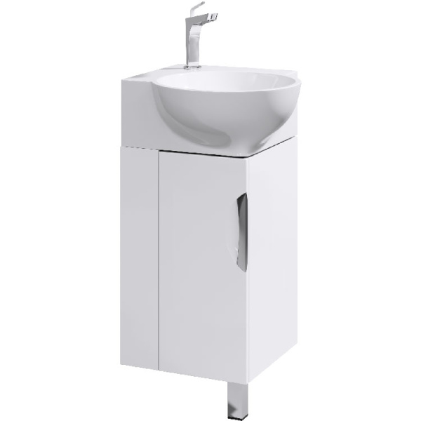 Тумба под раковину напольная Aqwella Рио 45 см белая Rio.01.04 (детальная фотография)