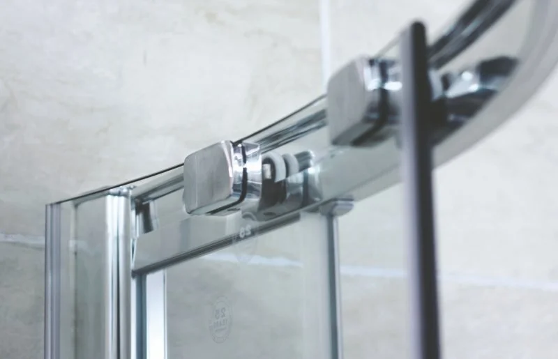 Душевой уголок Cezares Pratico 120х90 см стекло прозрачное PRATICO-RH-1-120/90-C-Cr (детальная фотография), асимметричные