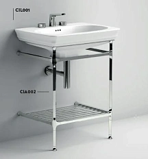 Раковина Artceram Civitas 68 см серая