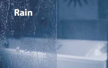 Шторка для ванны, левый вариант, пластик рейн, Ravak ROSA VSK2 160 L 76L9010041 (детальная фотография) index_1