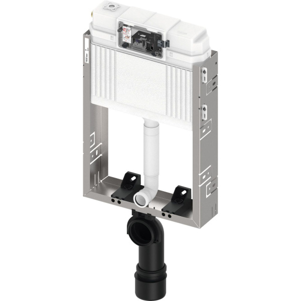 Инсталляция для унитаза Tece TECEprofil 9370300 подвод воды сбоку (детальная фотография)