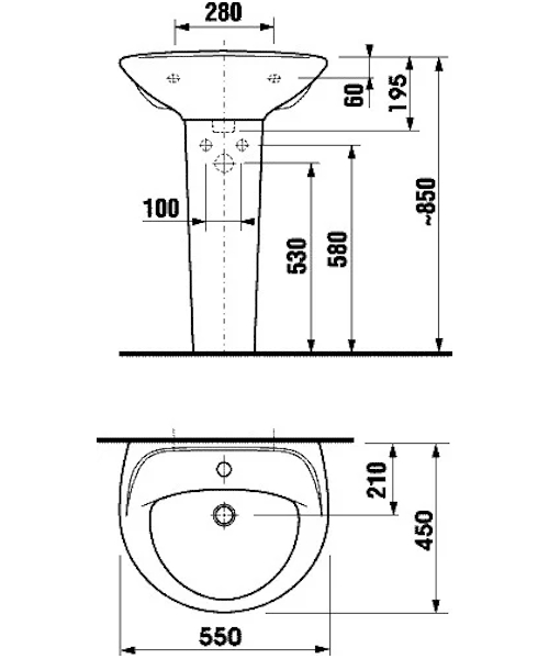 Схема (детальная фотография), полукруглая, тюльпан