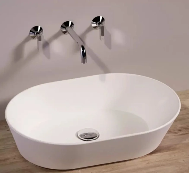 Раковина Simas Wave 60 см белая WA02 bi*0 (детальная фотография), современные, hi-tech