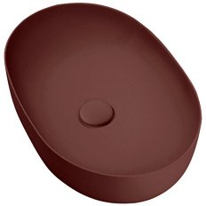 Раковина Kerasan Nolita 60 см Borgogna Matt