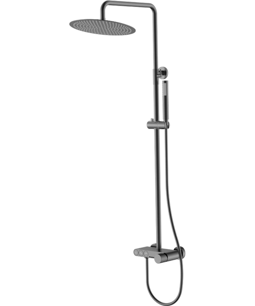 Душевая стойка Boheme Stick графит 128-GM.4 (детальная фотография)