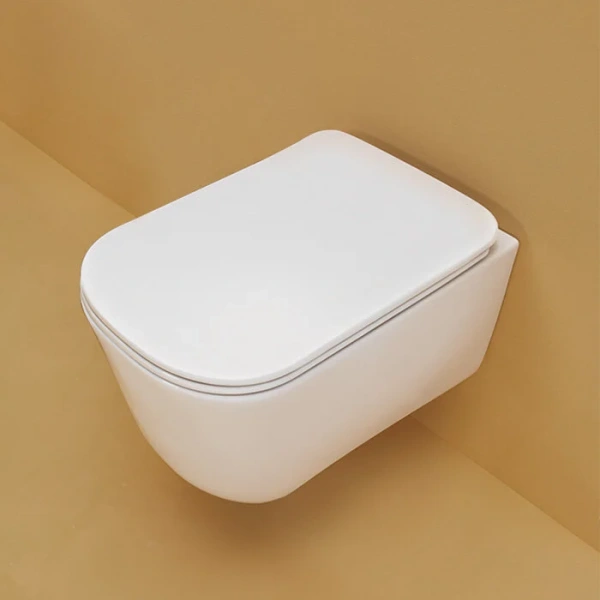 Унитаз подвесной Kerasan Tribeca белый матовый 511430 (детальная фотография), подвесные, встраиваемые