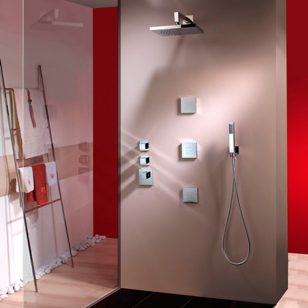 Душевая лейка Bossini B00255 CR B00255.030 (детальная фотография), хром