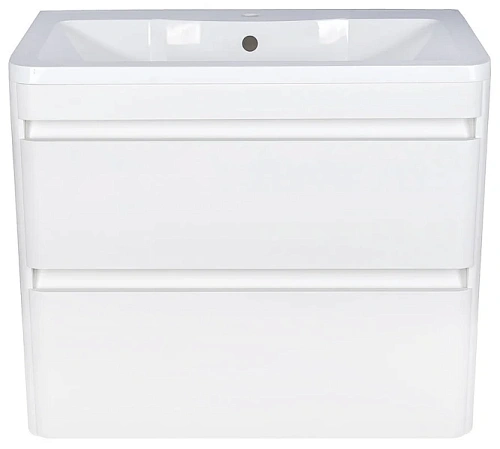 Тумба под раковину подвесная Style Line Атлантика 80 см белая - фото 1