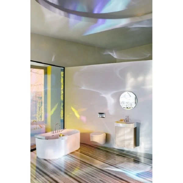 Раковина Laufen Sonar 60 см белая 8.1634.2.000.104.1 (детальная фотография), белые