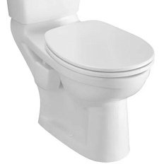 Чаша для унитаза-компакта Villeroy & Boch O.novo с вертикальным выпуском, альпийский белый