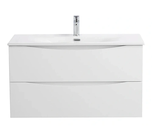 Тумба под раковину подвесная BelBagno Marino-Cer-N 90 см Bianco Opaco - фото 4