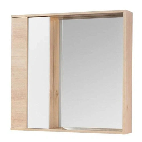 Зеркальный шкаф с подсветкой Акватон Бостон 75 см дуб эврика - фото 4