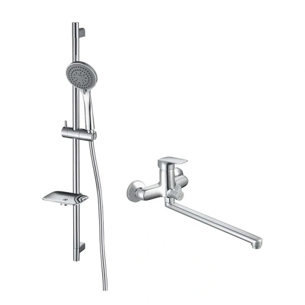 Душевой комплект Акватек Вега хром AQ1033CR (детальная фотография)