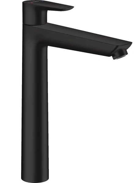 Смеситель для раковины Hansgrohe Talis E черный матовый 71717670 (детальная фотография)