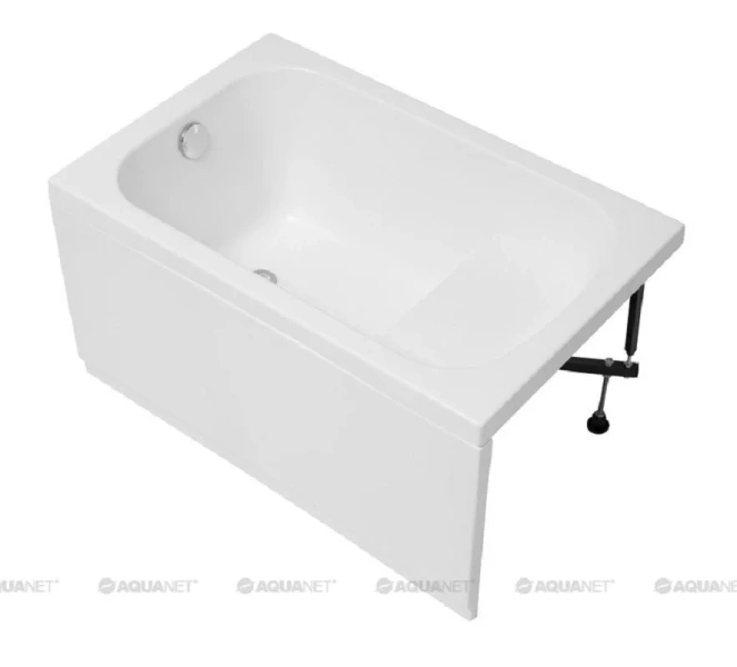 Акриловая ванна Aquanet Seed 246133 110 x 70 см 00246133 (детальная фотография), приставные, встраиваемые